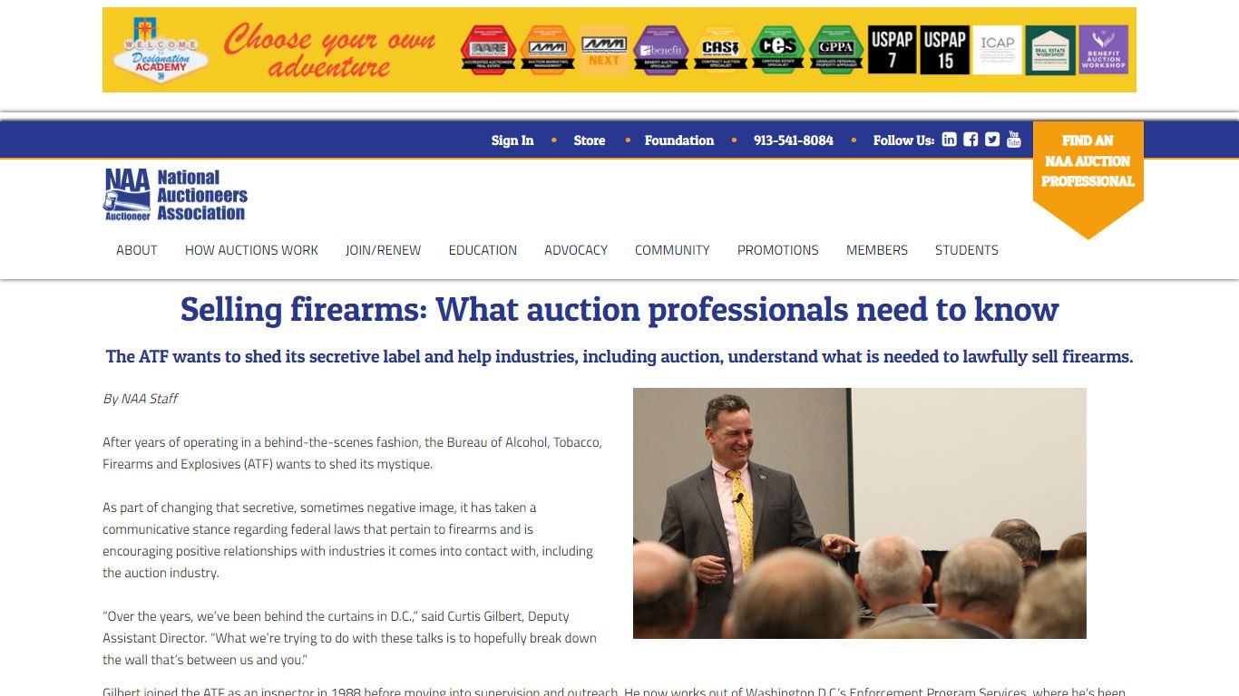 Selling firearms: What auction professionals need to know